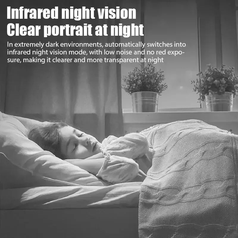 Caméra de surveillance X5Mini 1080P sans fil vision nocturne portable