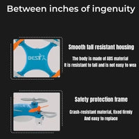 Drone mini télécommandé jouet enfants quadricoptère hauteur fixe