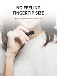 Xiaomi – Mini Wireless Portable Lavalier Microphone, for Live Streaming, Game Audio and Video Recording, iPhone and Android