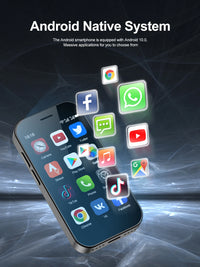 SERVO KING9000, petit téléphone portable Smartphone, écran HD 3.0 