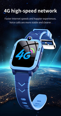4G enfants montre intelligente GPS WiFi Tracker localisation appel vidéo SOS appel retour moniteur téléphone montre enfants Smartwatch garçon fille cadeaux