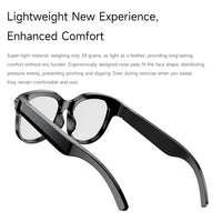 Lunettes Intelligentes AI Traduction Caméra Bluetooth Audio
