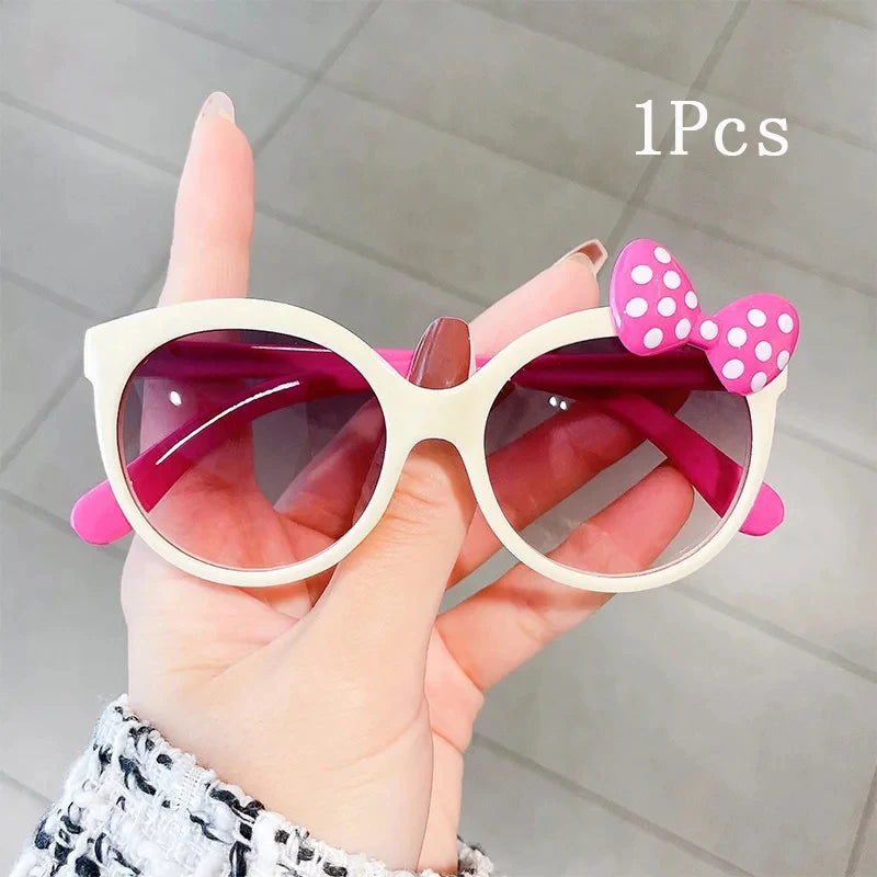 1-2 pièces AdTosdocument nuit lunettes de soleil arc décor grand cadre adolescent garçons filles fête en plein air vacances voyage lunettes de soleil pour enfants