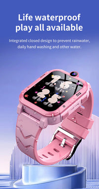 4G enfants montre intelligente GPS WiFi Tracker localisation appel vidéo SOS appel retour moniteur téléphone montre enfants Smartwatch garçon fille cadeaux