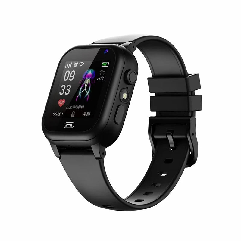 4G enfants montre intelligente pour SOS GPS appel LBS Tracker localisation carte Sim montres horloge multifonctionnelle caméra Chat montre étanche