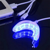 Accélérateur blanchiment dents LED bleue USB portable universel