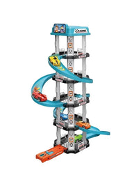 Piste voiture rampe course puzzle parc enfant 3-5 ans