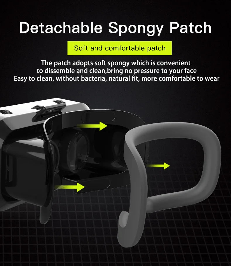 Casque VR lunettes réalité virtuelle 3D smartphone jeu