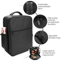 Sac de rangement de Salon professionnel pour barbier, sac de voyage multifonctionnel à sangle réglable, sac à dos pour outils de Salon de coiffure