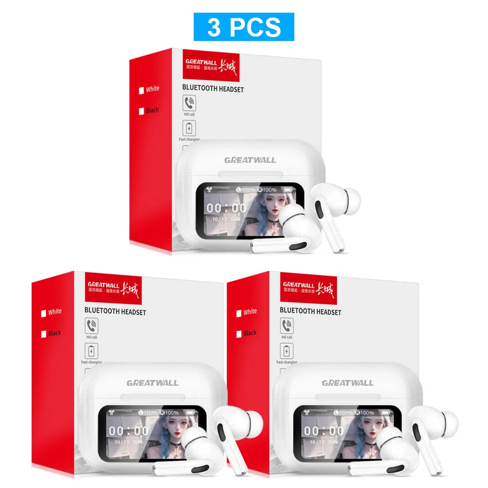 GREATWALL Airs Pro Écouteurs Bluetooth ANC HiFi Étanches