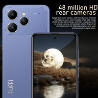 Smartphone Global Vision I17 Pro Max Android 5800mAh 12Go de RAM 512Go de ROM 6.56 pouces 720x1612HD 24+48MP MTK10 Réseau 4G Téléphone mobile