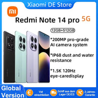 Smartphone Xiaomi Redmi Note 14 Pro 5G 200MP NFC IP68