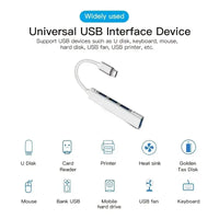 Hub USB Type-C 4 Ports 3.0 - L'adaptateur OTG multifonction qui va révolutionner votre connectivité 🔌🌐