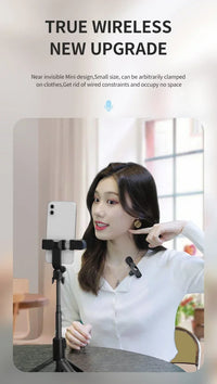 Xiaomi – Mini Wireless Portable Lavalier Microphone, for Live Streaming, Game Audio and Video Recording, iPhone and Android