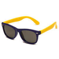 Lunettes de soleil classiques en Silicone pour enfants, UV400, pour garçons et filles, TR90, Protection UV