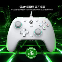 GameSir G7 SE contrôleur de jeu Xbox manette filaire pour Xbox série X, Xbox série S, Xbox One, avec joystick à effet Hall para pc