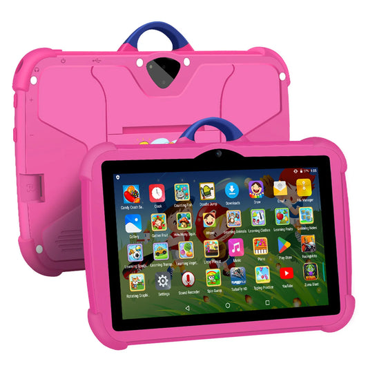 Tablette enfants 7" Quad Core 4GB 64GB Android éducative