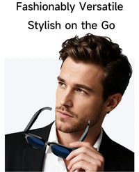 Lunettes Intelligentes AI Traduction Caméra Bluetooth Audio