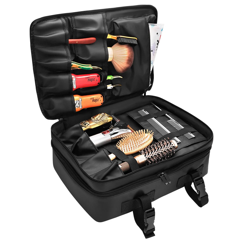 Sac de rangement de Salon professionnel pour barbier, sac de voyage multifonctionnel à sangle réglable, sac à dos pour outils de Salon de coiffure