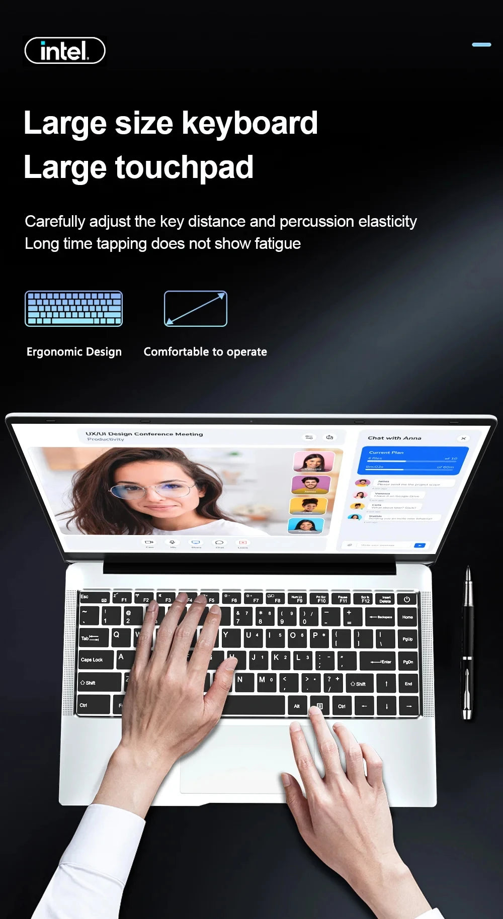 Windows 11 Laptop Intel Celeron J4025 2025, Gaming Laptop, 12GB RAM, 512GB, 1TB SSD, 1920x1080, Desktop Computer, New