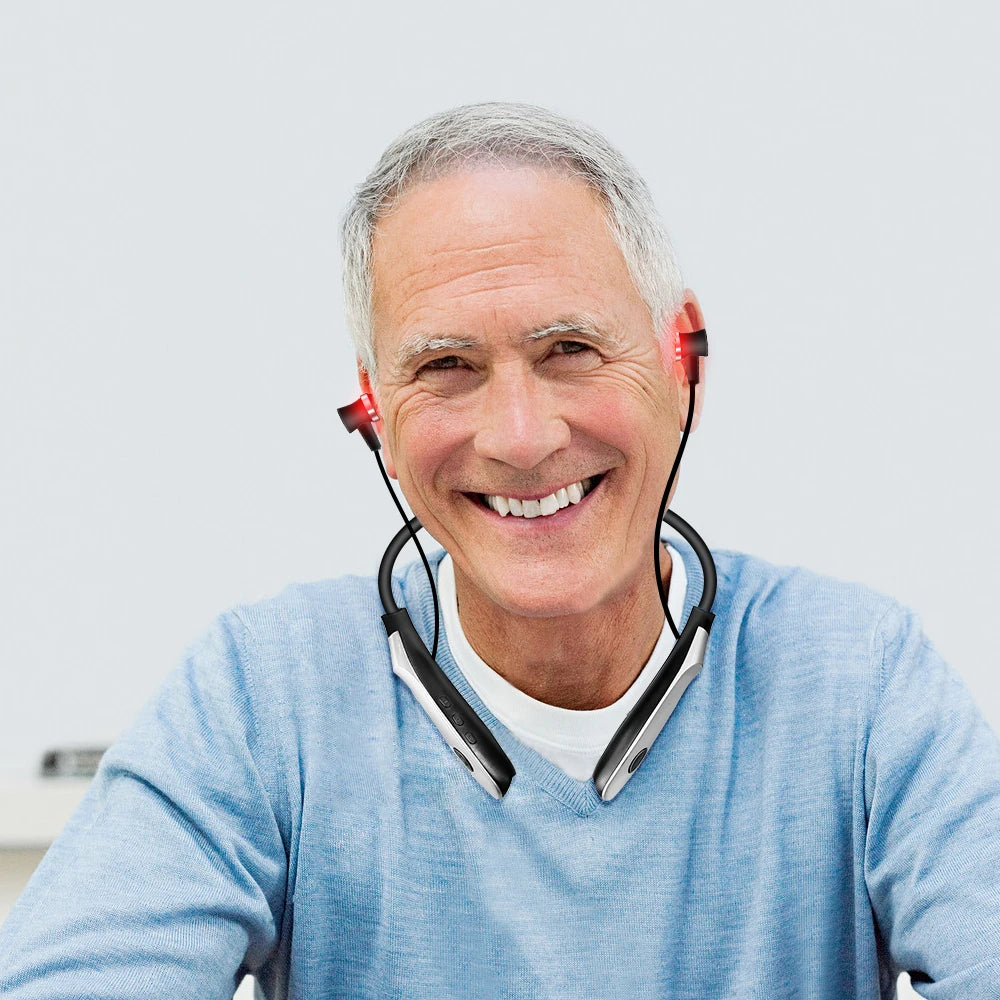 Appareil Laser Thérapie Nez Oreilles Portable Rhinite Sinusite Acouphènes