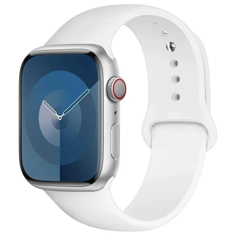 Bracelet silicone sport pour Apple Watch séries 5 à 11.