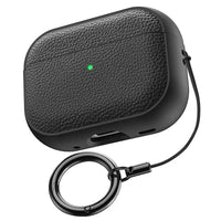 New 2026 product: Capa for AirPods Pro 3, soft TPU leather case, protective cover for AirPods Pro 3, cases with lanyard