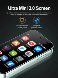 SERVO KING9000, petit téléphone portable Smartphone, écran HD 3.0 