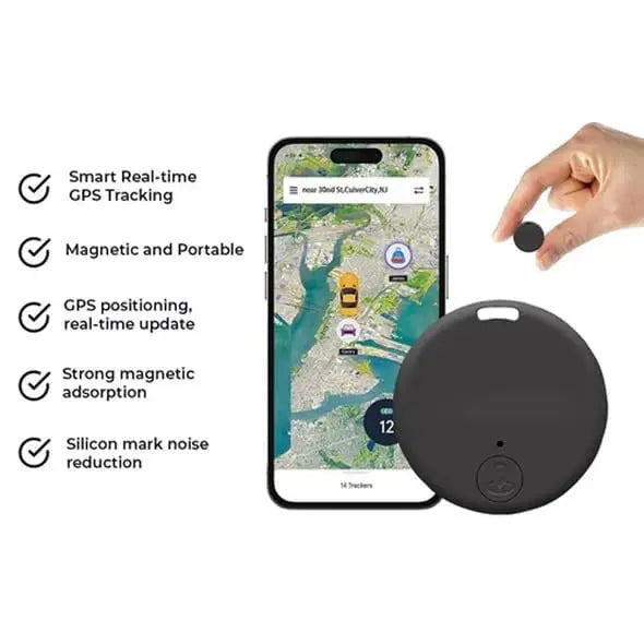 Localisateur Anti-perte de suivi de véhicule de voiture, Mini traceur Bluetooth pour localisateur de véhicules, traqueur pour système de suivi Bluetooth