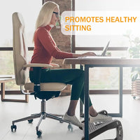 Repose-pieds sous bureau massage soutien jambes ergonomique