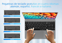 TECLAST F16Pro Laptop with Retro Keyboard4.2, 15.6 inch, 16GB RAM, 512GB SSD, Intel N95 Processor, 1080P FHD IPS Screen, WiFi 6, BT 5.0, USB 3.2, 38000mWh