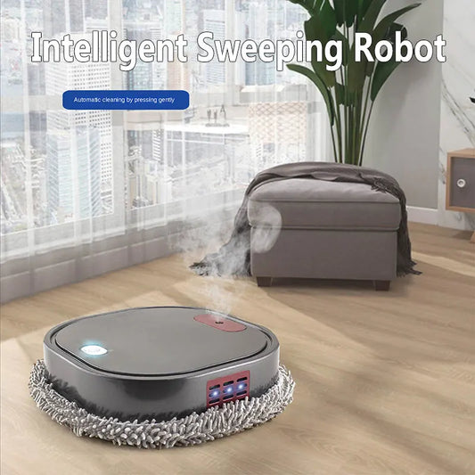 Robot Intelligent 3 en 1, vadrouille sèche et humide, aspirateur, Rechargeable, nettoyeur de pulvérisation, Robot de nettoyage domestique