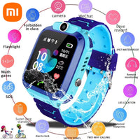 Xiaomi enfants montre intelligente SOS GPS localisation Tracke carte Sim appel enfant montre intelligente caméra étanche montre cadeau pour Ios Android