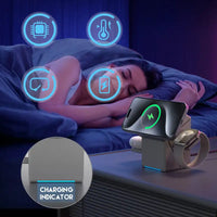 Station charge sans fil 3-en-1 iPhone Apple Watch AirPods