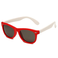 Lunettes de soleil classiques en Silicone pour enfants, UV400, pour garçons et filles, TR90, Protection UV