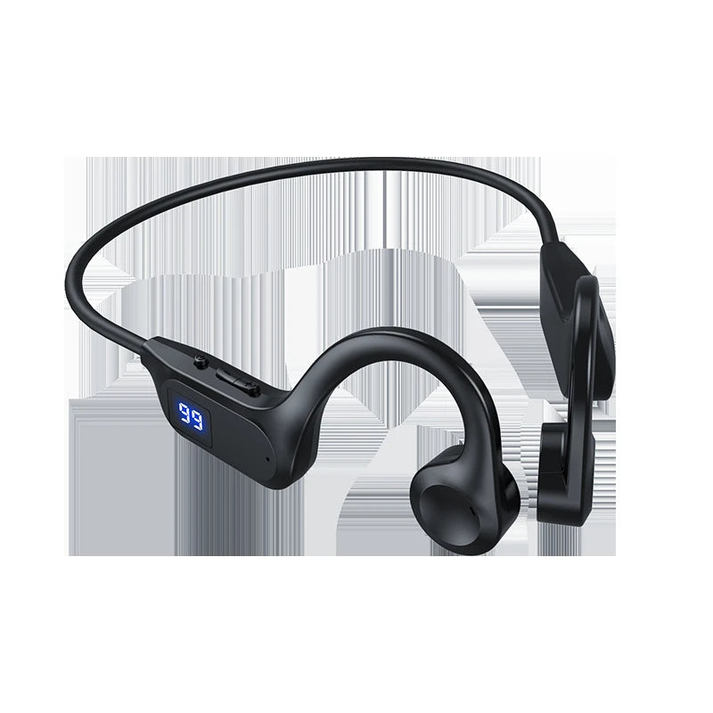 Casque Bluetooth Sport Étanche Conduction Osseuse avec Micro