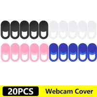 Protecteur webcam autocollant confidentialité multi-appareils 1-20 pièces