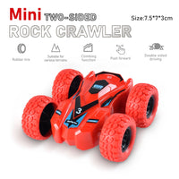 Voiture cascade double face incassable à inertie jouet enfants