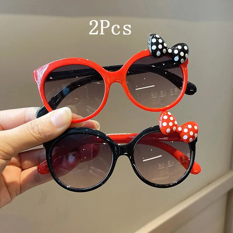 1-2 pièces AdTosdocument nuit lunettes de soleil arc décor grand cadre adolescent garçons filles fête en plein air vacances voyage lunettes de soleil pour enfants