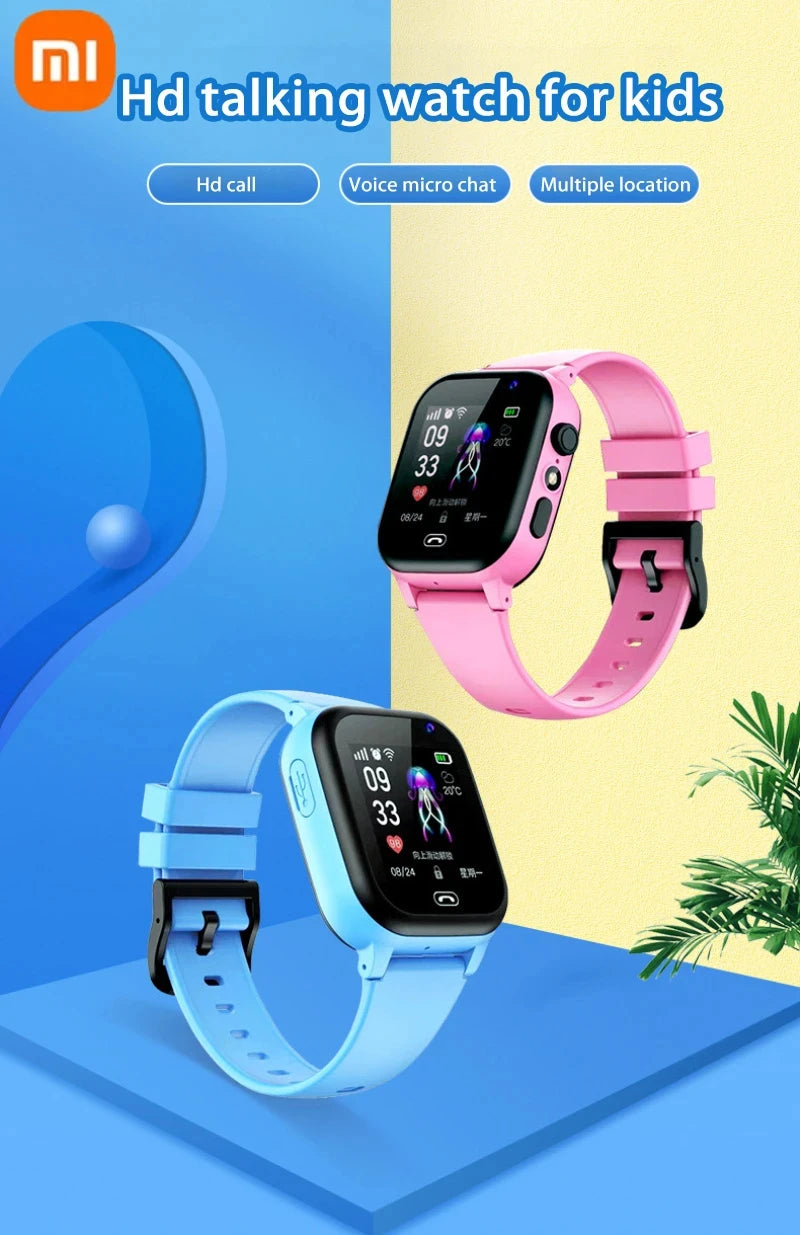 Xiaomi enfants 4G montre intelligente SOS GPS localisation appel vidéo carte Sim enfant montre intelligente caméra étanche mise à niveau montre garçons filles nouveau