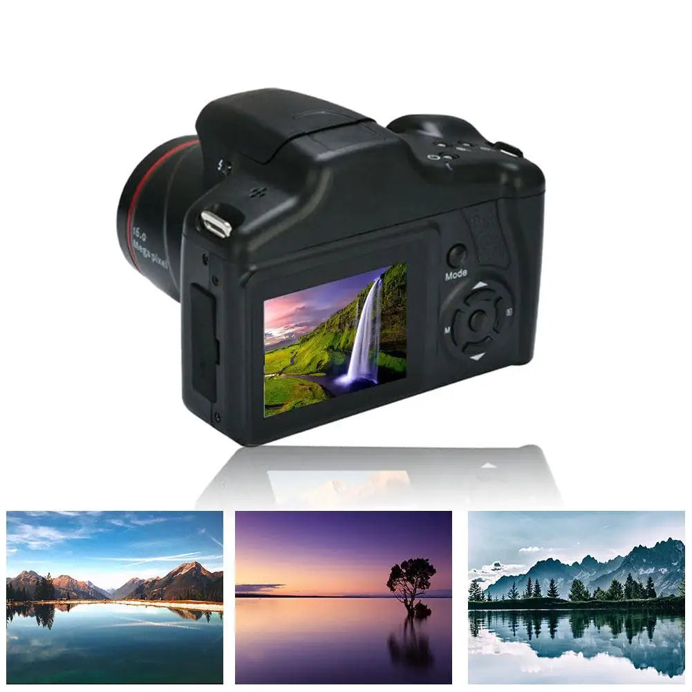 Caméscope de photographie vidéo numérique, n'aime 16X, 4K, sans miroir, aste, téléphoto, appareil photo numérique intelligent