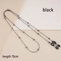 Eyeglass chain accessory sunglasses cord glasses decoration strap prevent loss mask decoration necklace chain