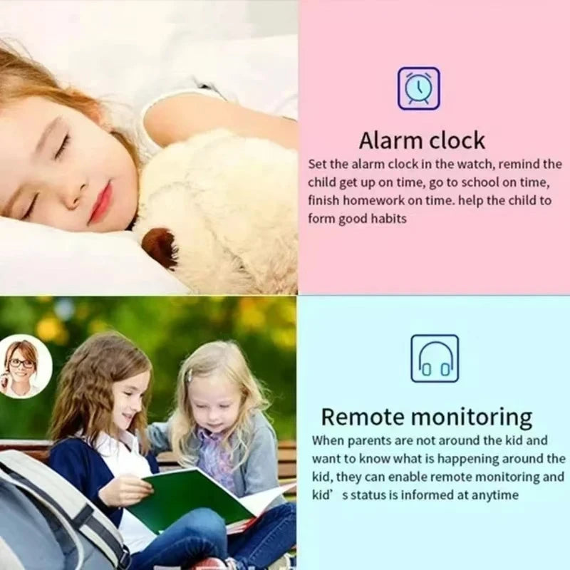 Xiaomi enfants GPS montre intelligente 5G localisation carte SIM appel SOS montre intelligente caméra montre étanche cadeau pour IOS Android enfant cadeau