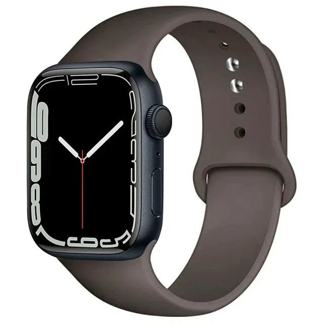 Bracelet silicone sport pour Apple Watch séries 5 à 11.