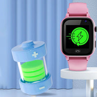 4G enfants montre intelligente pour SOS GPS appel LBS Tracker localisation carte Sim montres horloge multifonctionnelle caméra Chat montre étanche