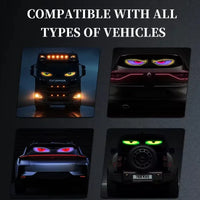 Écran LED voiture programmable APP effet œil diable