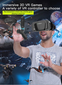 Casque VR lunettes réalité virtuelle 3D smartphone jeu
