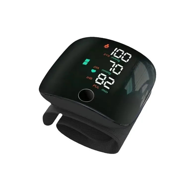 Tensiomètre poignet numérique LED rechargeable fréquence cardiaque tension artérielle