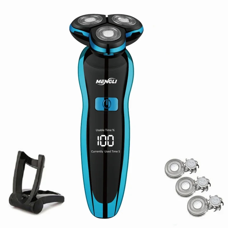 ZOZEN Rasoir Électrique Rechargeable Homme Femme Corps & Barbe