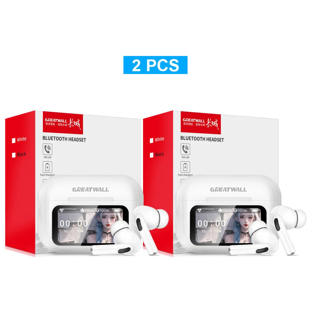 GREATWALL Airs Pro Écouteurs Bluetooth ANC HiFi Étanches